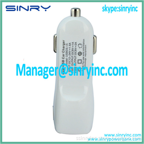 New Design 3.1A Output Double USB Car Charger CC03